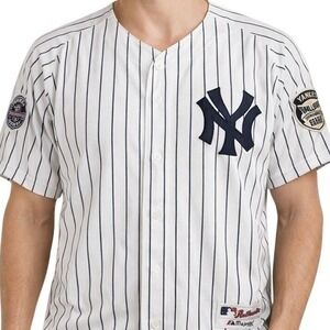 Majestic Authentic Derek‎ Jeter 2 Yankees Jersey 52 2008 All-Star MLB Patch Rare